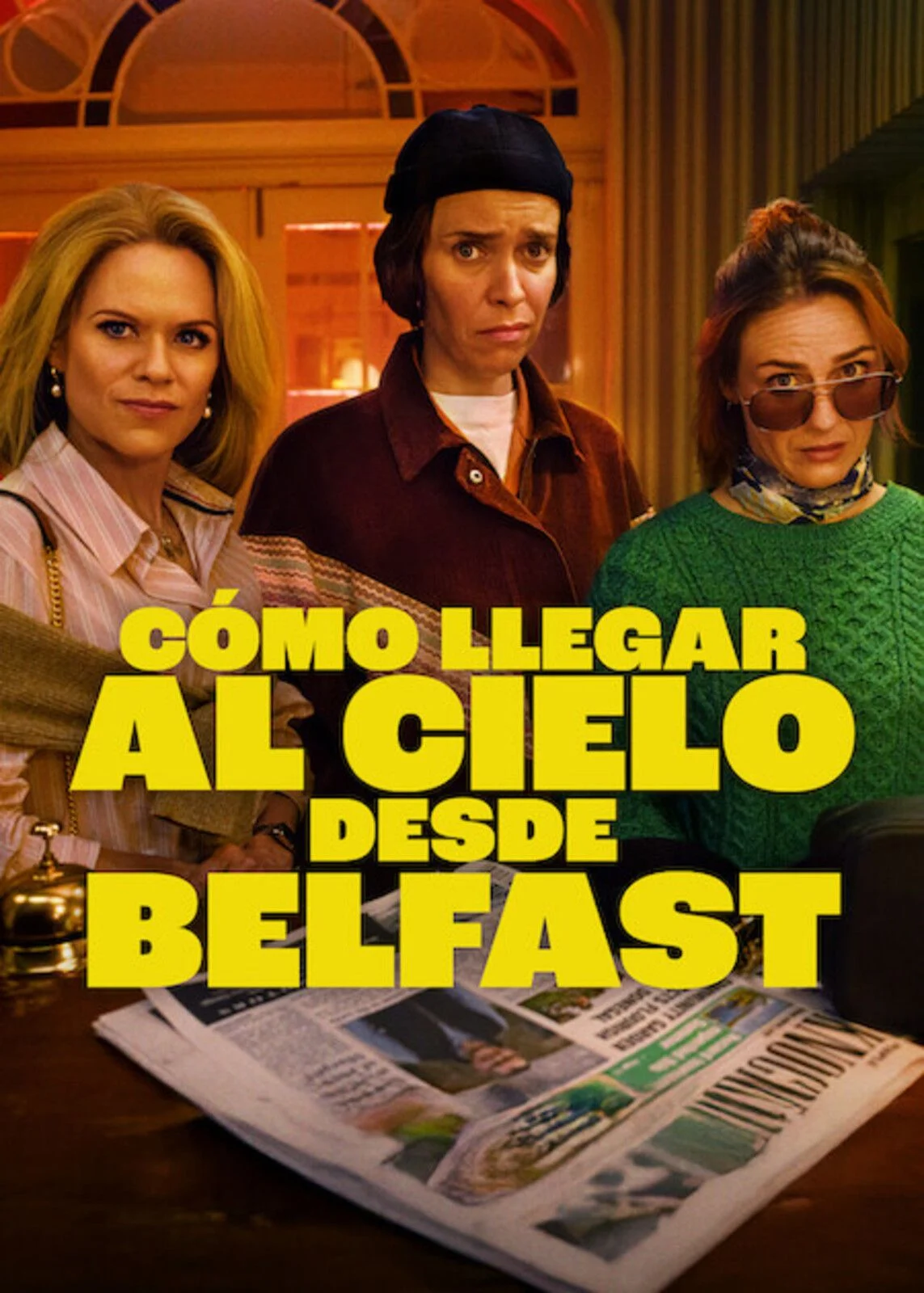 Cartell de Cómo llegar al cielo desde Belfast